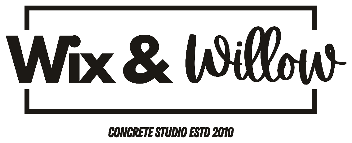 Wix & Willow, concrete studio, established 2010
